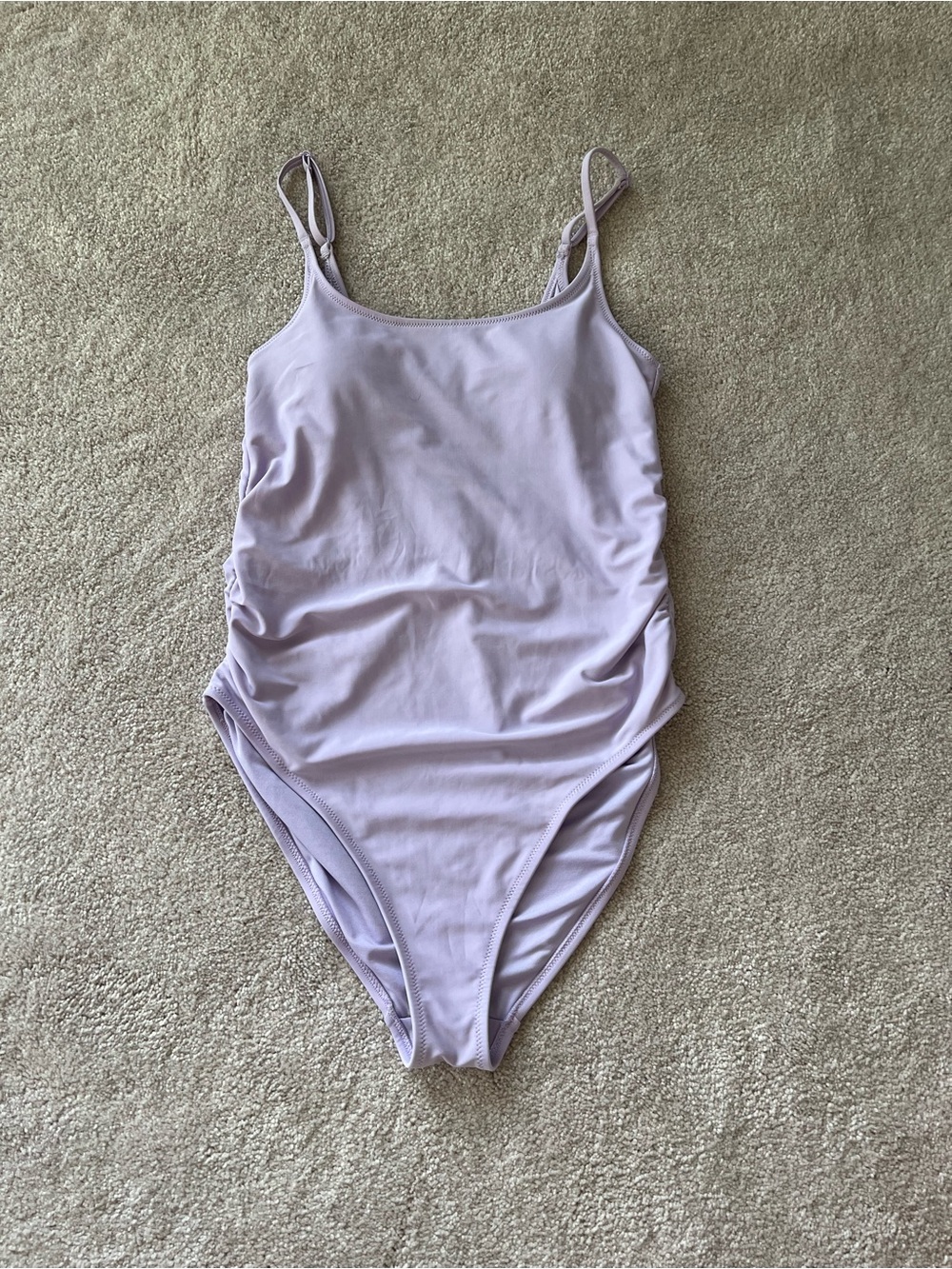 Old Navy Lilac Maternity One-Piece Swimsuit
